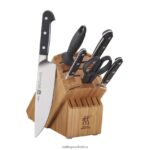 Cutlery Zwilling 2H4BZ4100 Pro 7-pc, Knife block set, bamboo