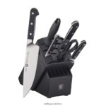 Cutlery Zwilling 2H4BZ4101 Pro 7-pc, Knife block set, black matte