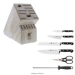 Cutlery Zwilling 2H4BZ4113 Professional S 7-pc, Knife block set, rustic white - Image 2