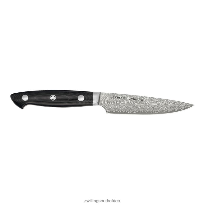 Cutlery Zwilling 2H4BZ4119 Kramer - EUROLINE Stainless Damascus Collection 5-inch Utility knife, fine edge - Image 1