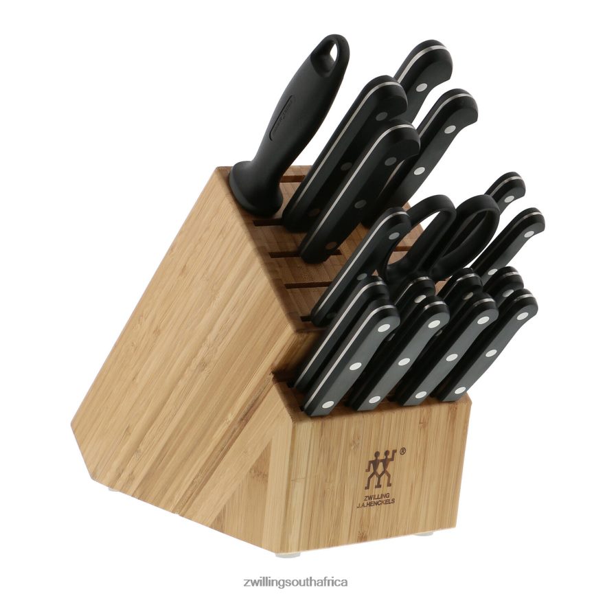 Cutlery Zwilling 2H4BZ412 TWIN Gourmet 18-pc, Knife block set, natural - Image 2
