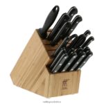 Cutlery Zwilling 2H4BZ412 TWIN Gourmet 18-pc, Knife block set, natural