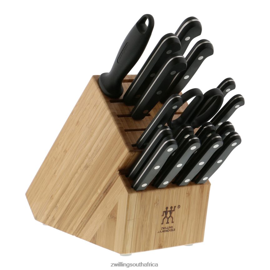 Cutlery Zwilling 2H4BZ412 TWIN Gourmet 18-pc, Knife block set, natural - Image 1