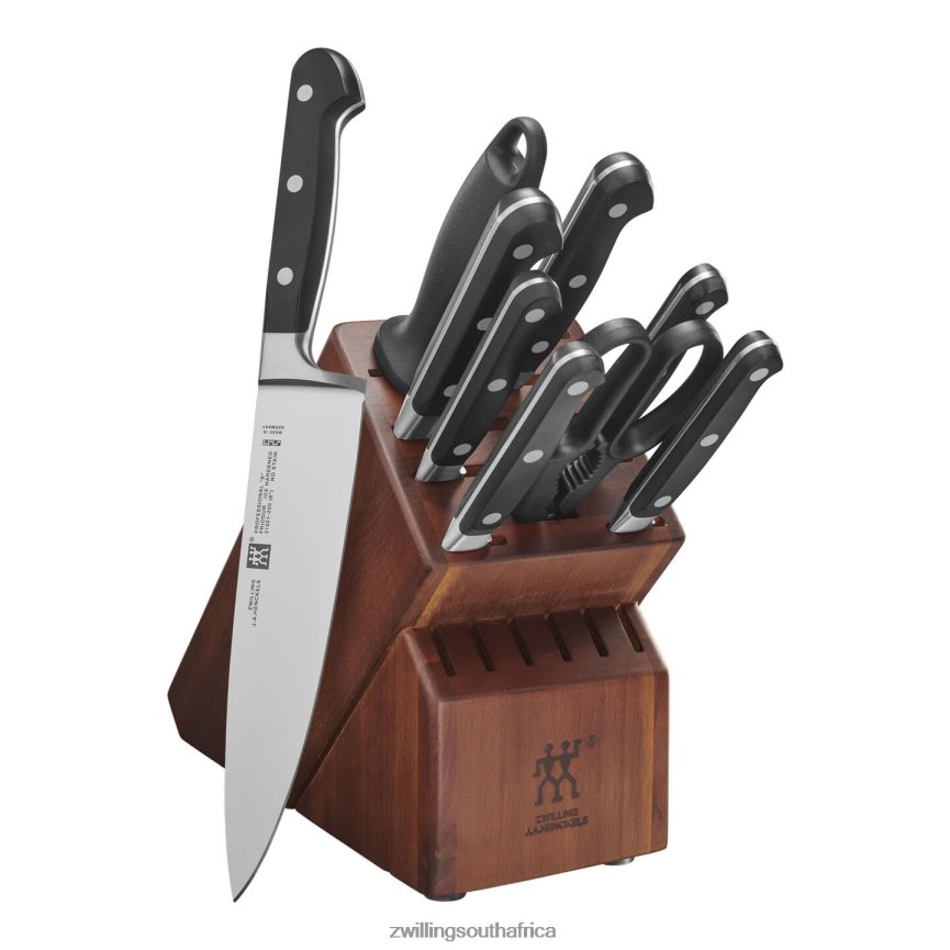 Cutlery Zwilling 2H4BZ4138 Professional S 10-pc, Block Set with Acacia Block, acacia - Image 1