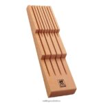 Cutlery Zwilling 2H4BZ4139 Storage Beechwood, In-drawer Knife Organizer