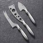 Cutlery Zwilling 2H4BZ413 Accessories 3-pc, Stainless Steel Cheese Knife Set - Image 5