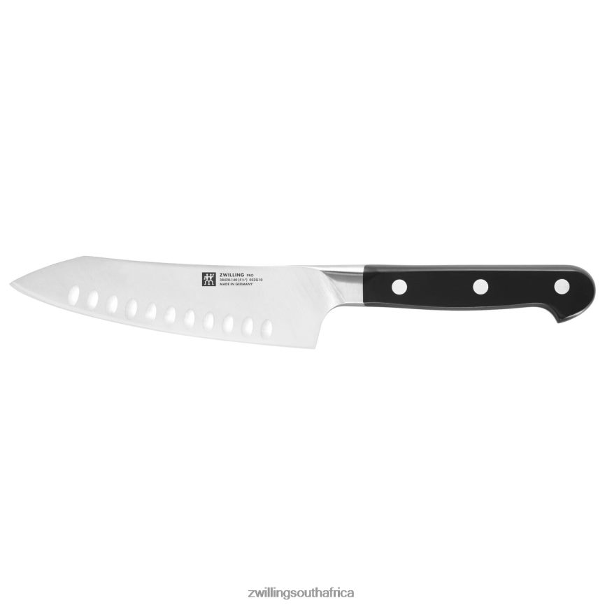 Cutlery Zwilling 2H4BZ4154 Pro 5.5-inch Rocking Santoku Knife, hollow edge - Image 1