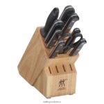 Cutlery Zwilling 2H4BZ4158 Gourmet 10-pc, Knife block set