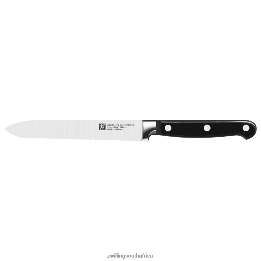 Cutlery Zwilling 2H4BZ4159 Professional S 5-inch Utility knife, serrated edge - Image 1