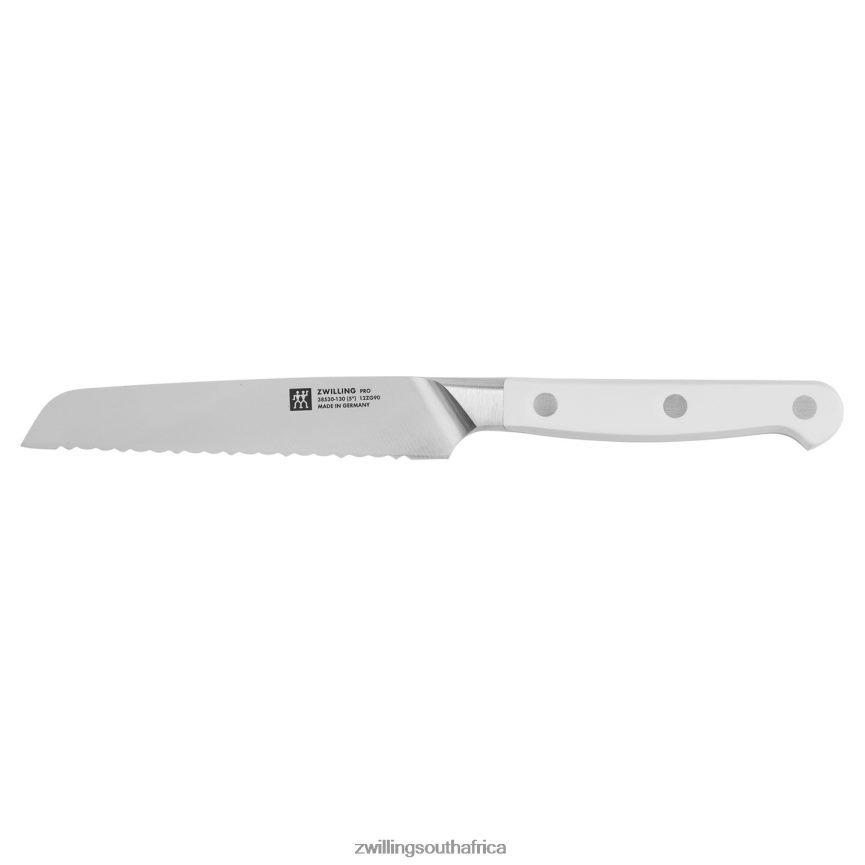 Cutlery Zwilling 2H4BZ4175 Pro le blanc 5-inch Utility knife, serrated edge - Image 2