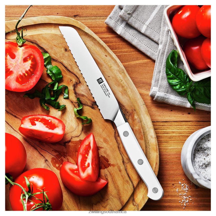 Cutlery Zwilling 2H4BZ4175 Pro le blanc 5-inch Utility knife, serrated edge - Image 3