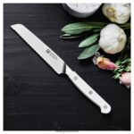 Cutlery Zwilling 2H4BZ4175 Pro le blanc 5-inch Utility knife, serrated edge - Image 4