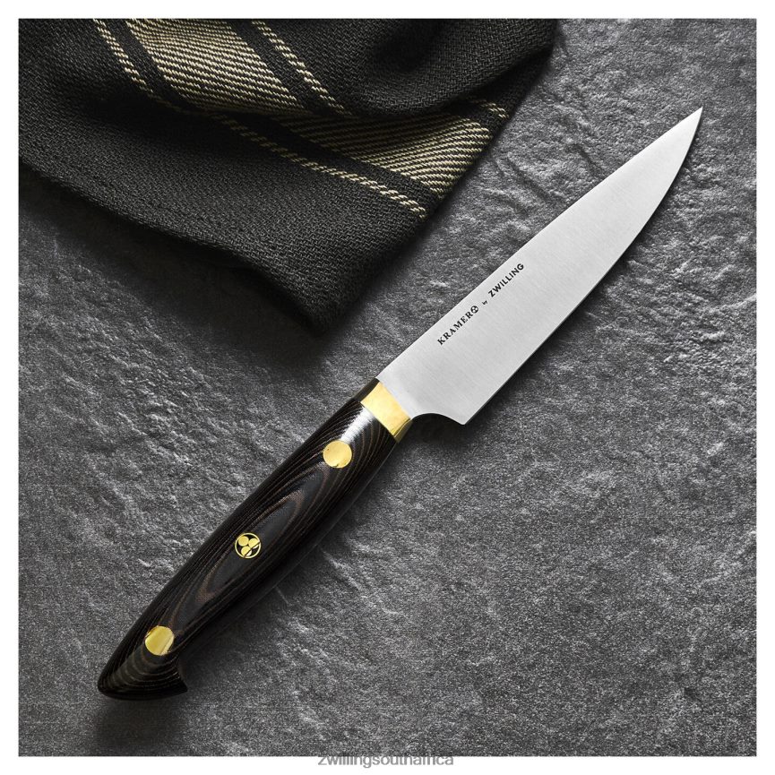 Cutlery Zwilling 2H4BZ4181 Bob Kramer Carbon 2.0 5-inch Utility knife, fine edge - Image 3