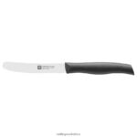 Cutlery Zwilling 2H4BZ4182 TWIN Grip 4.5-inch Utility Knife Black , serrated edge