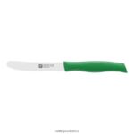 Cutlery Zwilling 2H4BZ4184 TWIN Grip 4.5-inch Utility Knife Green, serrated edge