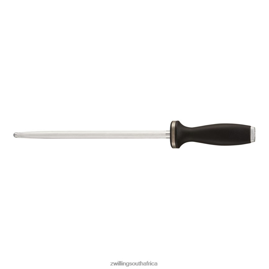 Cutlery Zwilling 2H4BZ4191 Edge Maintenance 10-inch, Sharpening Steel with Stainless Steel End Cap - Image 1
