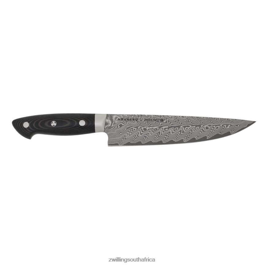 Cutlery Zwilling 2H4BZ4195 Kramer - EUROLINE Stainless Damascus Collection 8-inch, Narrow Chef's Knife - Image 3