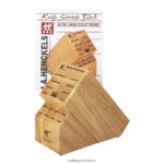 Cutlery Zwilling 2H4BZ4197 Storage ash, Hardwood Knife Block Empty