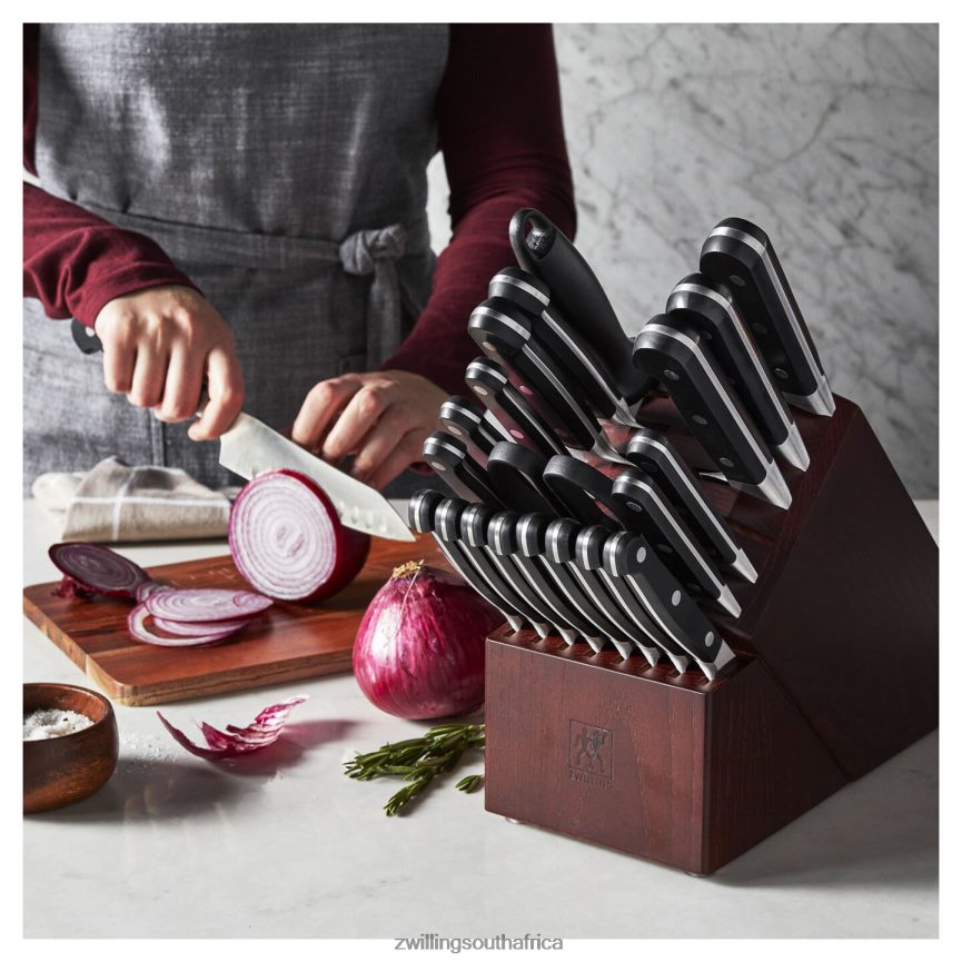 Cutlery Zwilling 2H4BZ420 Pro 22-pc, Knife block set, black matte - Image 2
