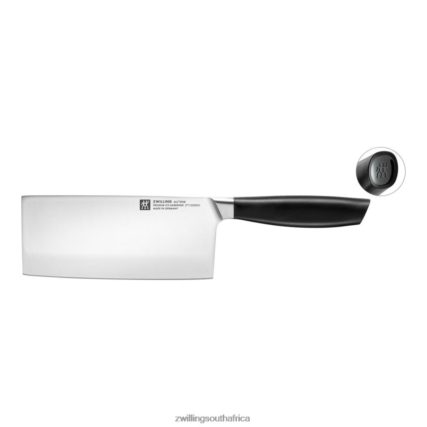 Cutlery Zwilling 2H4BZ4215 All * Star 7-inch, Chinese chef's knife, black matte - Image 1