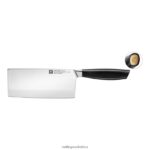 Cutlery Zwilling 2H4BZ4217 All * Star 7-inch, Chinese chef's knife, matte gold