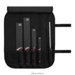 Cutlery Zwilling 2H4BZ4237 The Essential 6-pc Culinary School Knife Kit with Blade Guards - Image 2