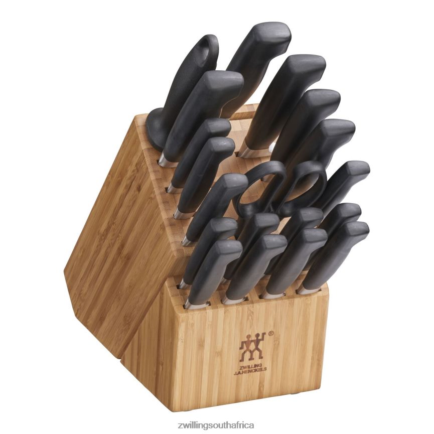 Cutlery Zwilling 2H4BZ424 Four Star 20-pc, Knife block set, natural - Image 1