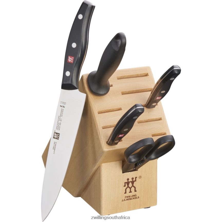 Cutlery Zwilling 2H4BZ4258 TWIN Signature 6-pc, Knife block set, natural - Image 3
