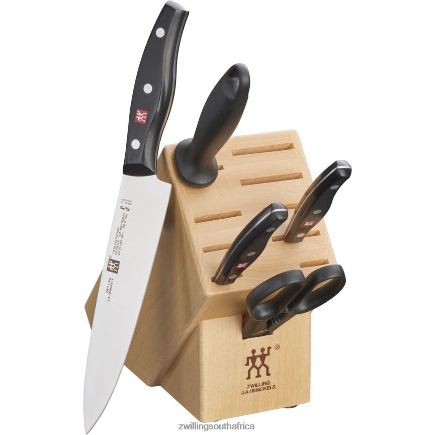 Cutlery Zwilling 2H4BZ4258 TWIN Signature 6-pc, Knife block set, natural - Image 9