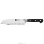 Cutlery Zwilling 2H4BZ426 Pro 7-inch, hollow edge Santoku Knife
