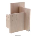 Cutlery Zwilling 2H4BZ4270 Storage Beechwood, Beechwood, Square Italian Magnetic Block - White