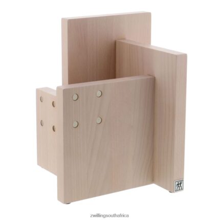 Cutlery Zwilling 2H4BZ4270 Storage Beechwood, Beechwood, Square Italian Magnetic Block - White
