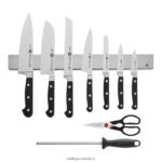 Cutlery Zwilling 2H4BZ4273 Professional S 10-pc, Set with Stainless Magnetic Knife Bar