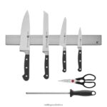 Cutlery Zwilling 2H4BZ4275 Professional S 7-pc, Set with 17.5" Stainless Magnetic Knife Bar