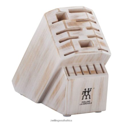 Cutlery Zwilling 2H4BZ4289 Storage Pro Rustic White Knife block empty