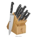 Cutlery Zwilling 2H4BZ4303 Professional S 10-pc, Block Set with Bamboo Block, bamboo