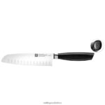 Cutlery Zwilling 2H4BZ4313 All * Star 7-inch, Santoku, black matte