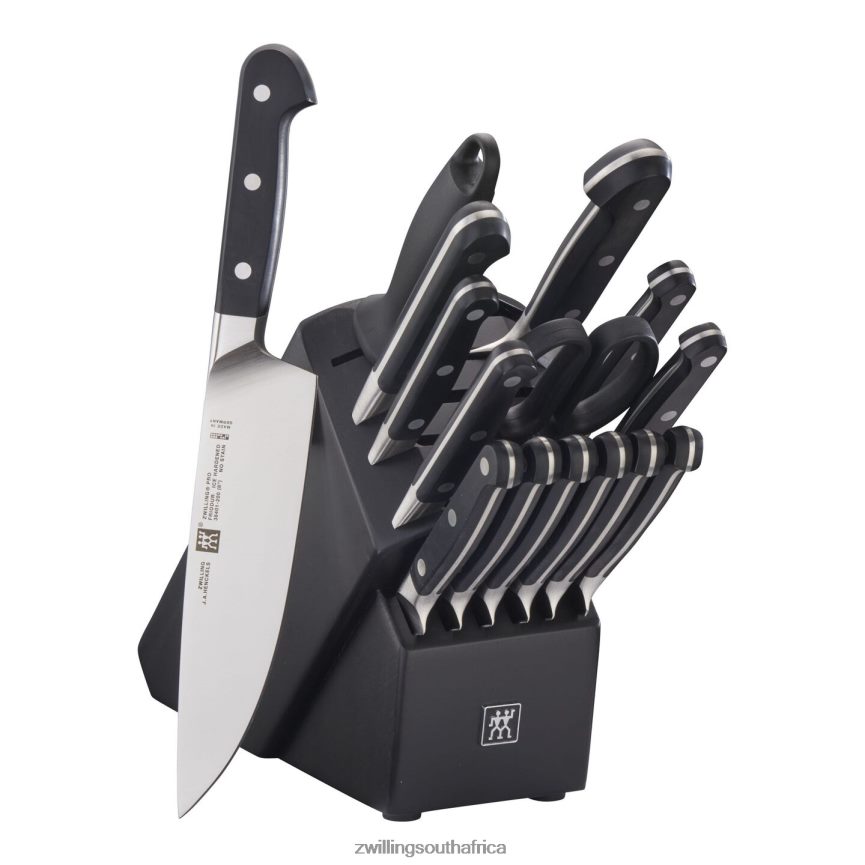Cutlery Zwilling 2H4BZ431 Pro 16-pc, Knife block set, black matte - Image 1
