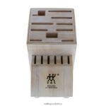 Cutlery Zwilling 2H4BZ4332 Storage rubberwood, rubberwood, TWIN Rustic White Knife block empty - Image 2