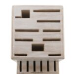 Cutlery Zwilling 2H4BZ4332 Storage rubberwood, rubberwood, TWIN Rustic White Knife block empty - Image 3