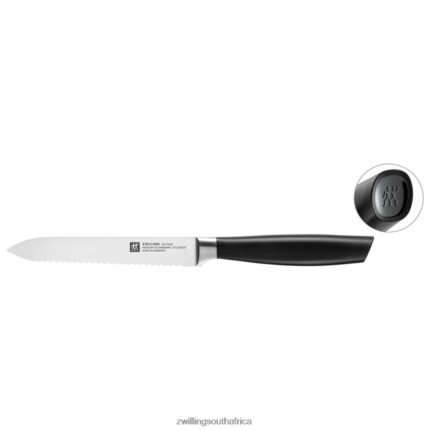 Cutlery Zwilling 2H4BZ4334 All * Star 5-inch, Utility knife, black matte