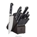 Cutlery Zwilling 2H4BZ434 Pro 16-pc, Knife block set, walnut