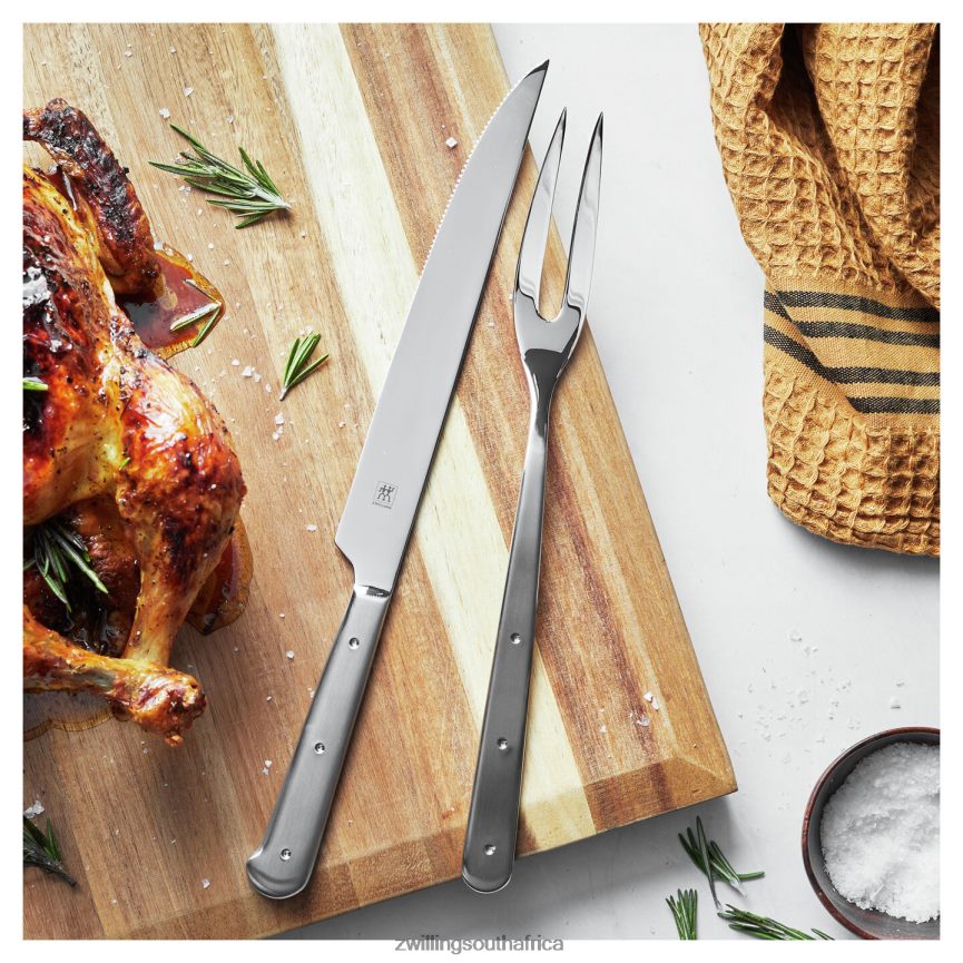 Cutlery Zwilling 2H4BZ4366 Porterhouse Carving Fork and Knife Set - Image 2
