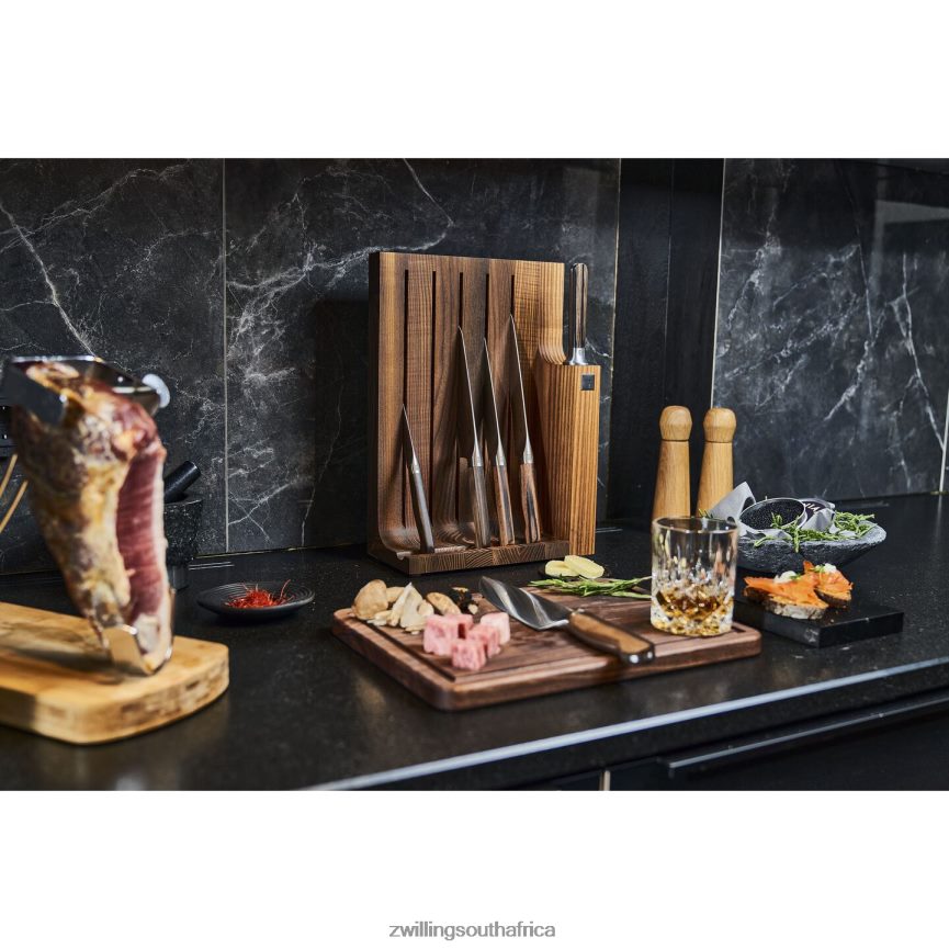 Cutlery Zwilling 2H4BZ4367 TWIN 1731 7-pc, Knife block set, brown - Image 2