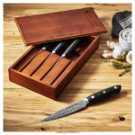 Cutlery Zwilling 2H4BZ4376 Kramer - EUROLINE Stainless Damascus Collection 4-pc, Steak Knife Set - Image 7