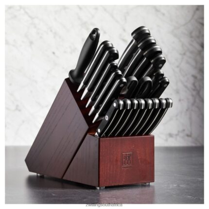Cutlery Zwilling 2H4BZ4379 Pro 22-pc, Knife block set, silver-black