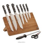 Cutlery Zwilling 2H4BZ4390 Pro 10-pc, Set with Bamboo Magnetic Easel Block