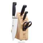 Cutlery Zwilling 2H4BZ4399 Four Star 6-pc, Studio Block Set, natural