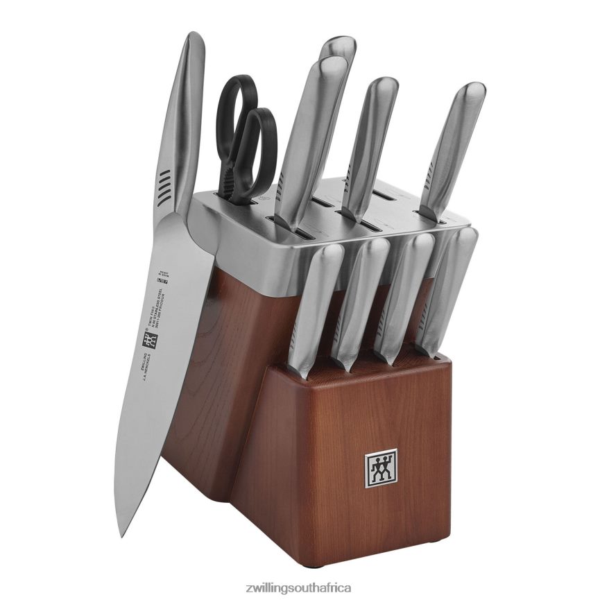 Cutlery Zwilling 2H4BZ4402 TWIN Fin II 11-pc, Self-Sharpening Block Set - Image 1