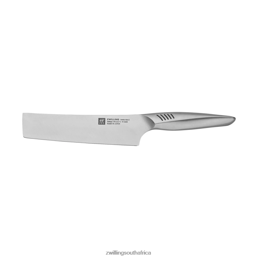 Cutlery Zwilling 2H4BZ4405 TWIN Fin II 6.5-inch, Nakiri Knife - Image 1